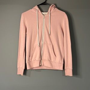Pink zip up jacket